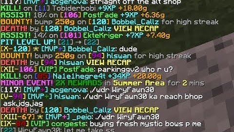 Demolishing Beast Event (Hypixel Pit) 🕵️