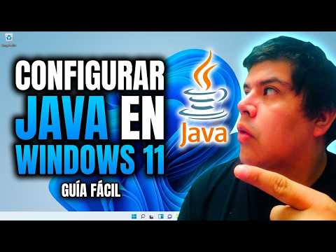 como CONFIGURAR JAVA en WINDOWS 11 🚀