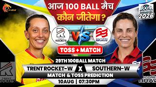 Trent-W vs Southern-W | The Hundred Women's 29th Match | Who Will Win Today's Match | TR-W vs SB-... screenshot 3
