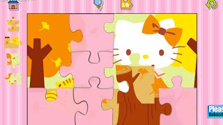 Hello Kitty Jigsaw Puzzles Educational Education Android İos Free Game GAMEPLAY VİDEO screenshot 5