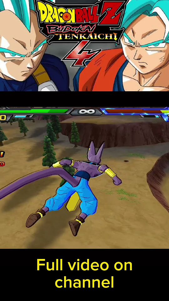 When SSJ3 Gotenks challenged Lord Beerus in the Hardest difficulty EVER