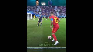 hazard versus France 2018☠️ #footballshorts #footballskill #footballedits #hazrad #shortvideo #viral