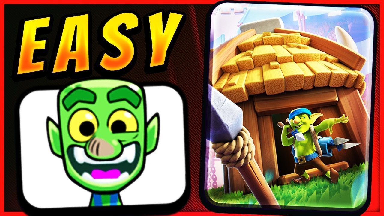 Goblin Hut Deck is Clash Royale on EASY MODE…