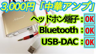 【格安】USB-DAC、Bluetooth搭載アンプ「 NS-10G Mini」を買ってみた！～PCオーディオに～