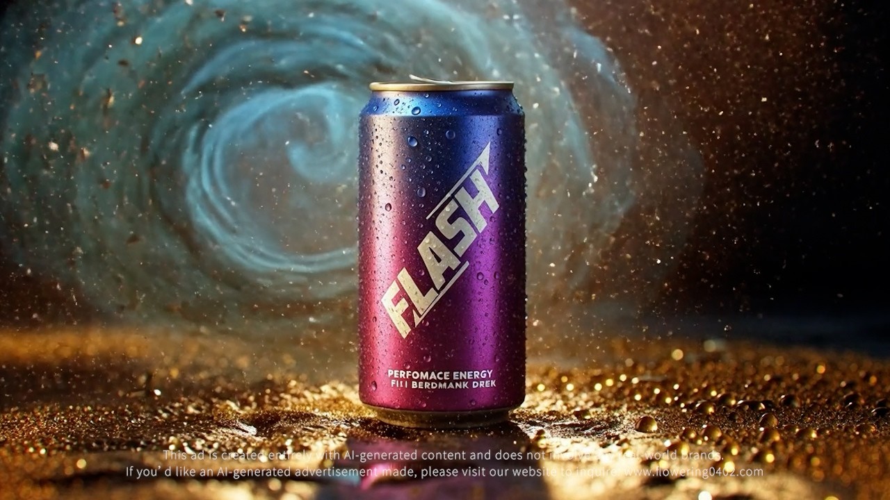 可口可樂都在用生成式AI做廣告了：生技飲品品牌怎麼用《遍花組》AI影片製作，把素材速度拉到跟投放一樣快？