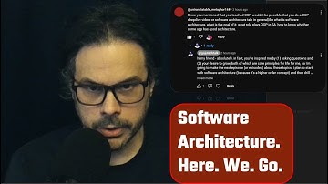 Software architecture: what it is, why it matters, when you should understand it.
