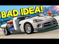 Putting JATO ROCKETS on a DODGE VIPER is a Bad Idea! - BeamNG Gameplay & Crashes