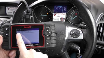 iCarsoft CR Pro Official Demo  Ford Airbag Light Diagnose & Reset B0028 Fault Code OBD2 Scanner