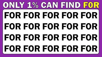 Quick Eyes test 👀 | Find the Odd One Out - Number and Later test