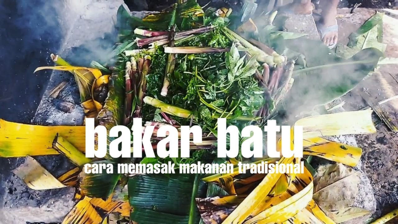 Acara Bakar Batu di Yahukimo Papua,  makanan tradisional,  cara memasak Bakar Batu, Teman Nongkrong