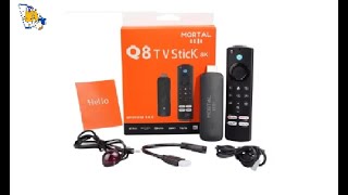 Mortal Q8 TV Stick – Transforme Qualquer TV em uma Smart TV Premium