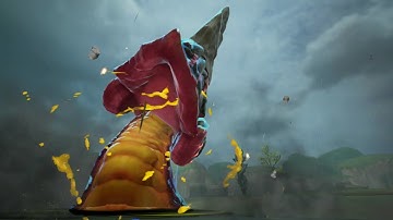 Godzilla Unleashed Music in Gigabash: Skorak & Rohanna (Monarch) with Mothra