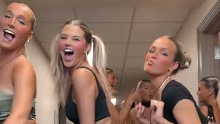 3 Tanned Blondes Twerking