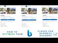 How to Optimize You Bing Places for Business Account