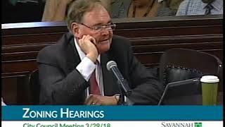 City Council 2018-03-29 Spot zoning
