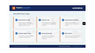 Oracle Fusion OTBI Session 1: Basics