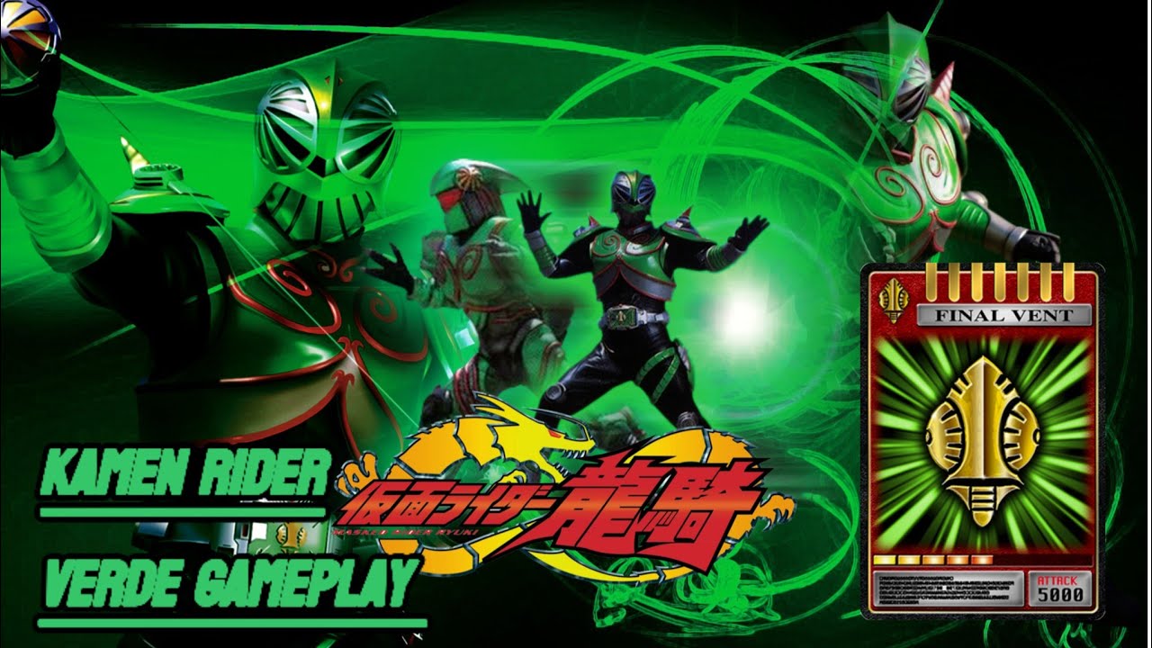 Kamen Rider Ryuki [PS1] - Verde #KamenRiderRyuki #KamenRider #PS1 # ...