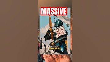 What Are These Massive Shields Knights Used?🤔 #history #armor #knightarmor #medievalarmor