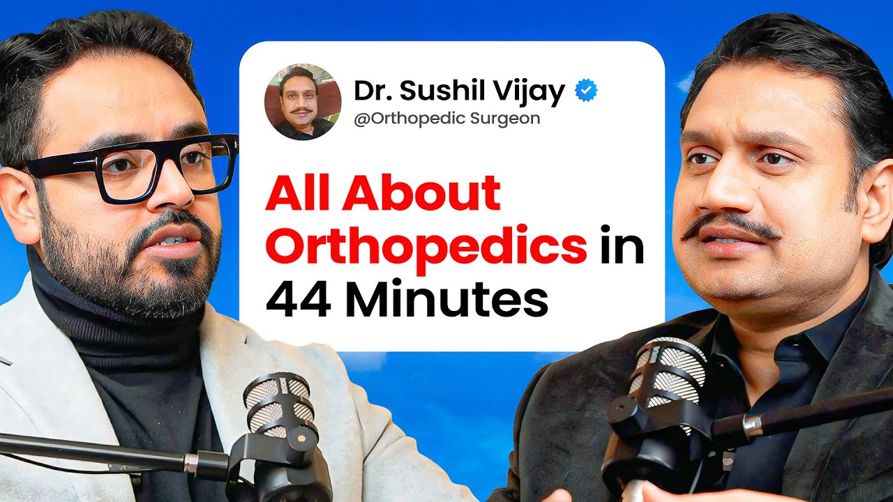 NEET PG Counselling | Orthopedics' Pros & Cons, Saturation, Private Practice Ft. Dr. Sushil Vijay