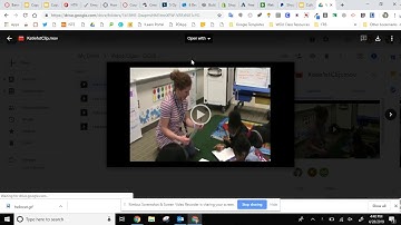 Change Sharing Settings on Google Drive Video