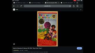 Happy Late 29Th Anniversary To Kids For Character 1996