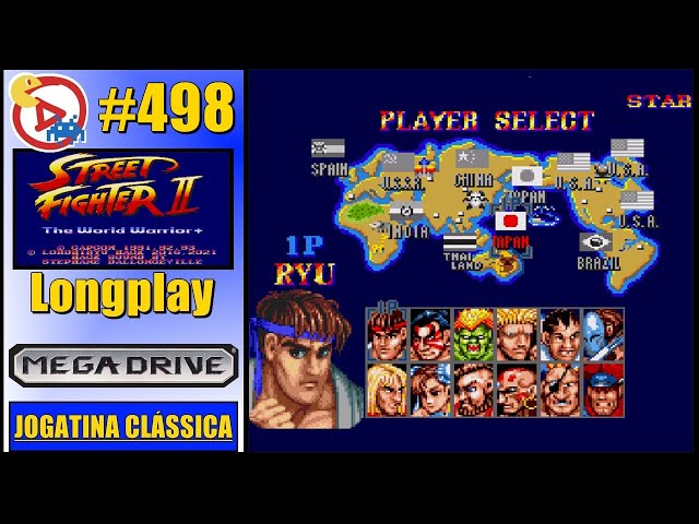 WarpZone - Rom de Super Street Fighter 2 para Mega Drive