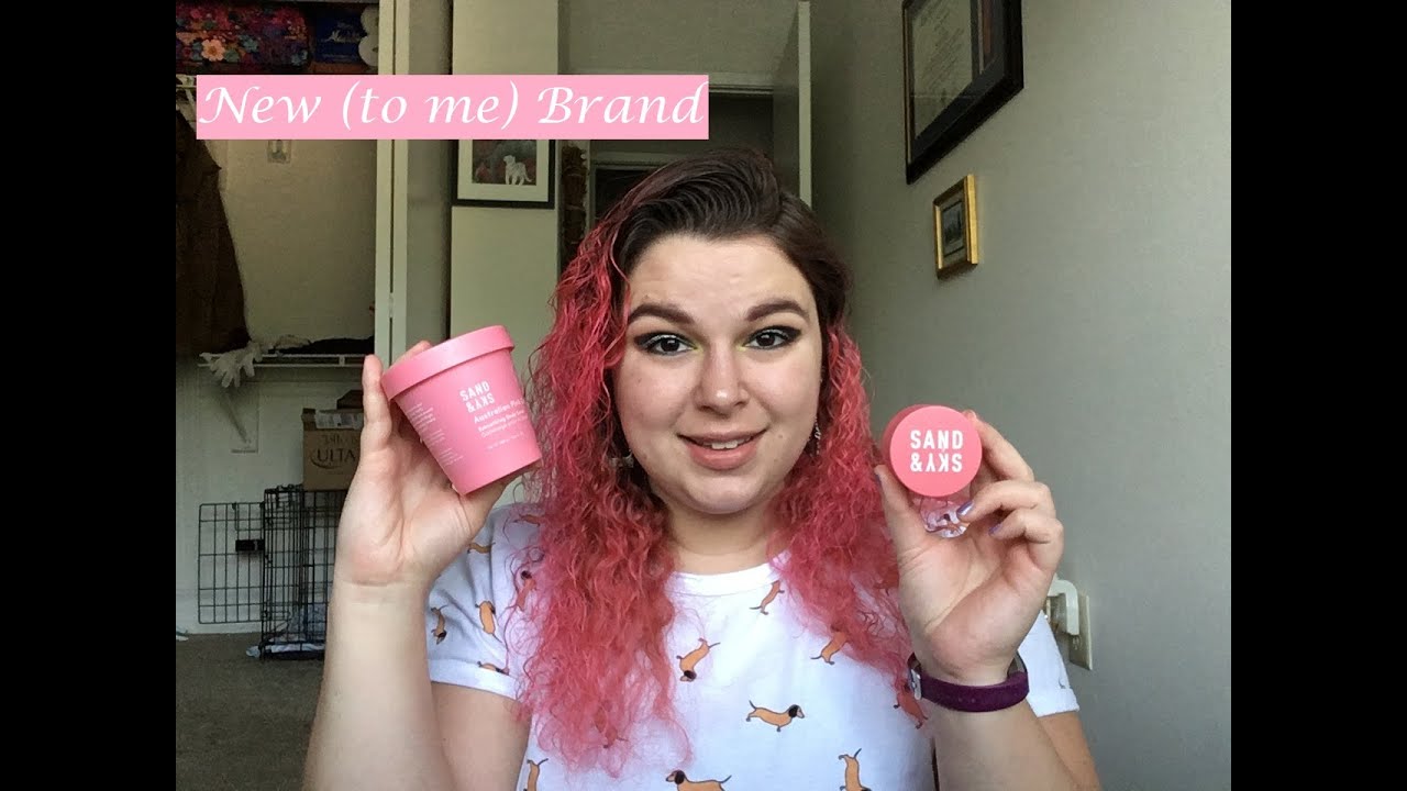 Product Review: Sand and Sky Face Mask and Body Scrub - YouTube