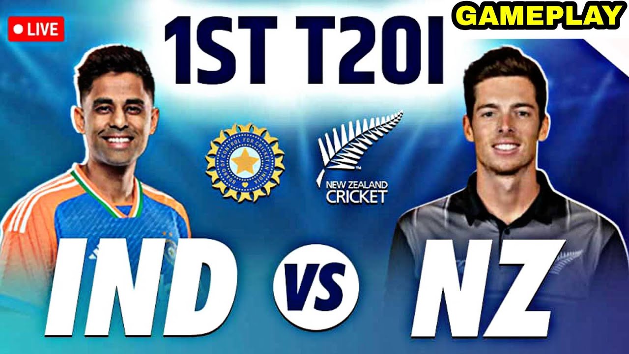 IND vs NZ T20 LIVE 🔴 | Real Cricket Match | Nail-Biting Thriller 🔥