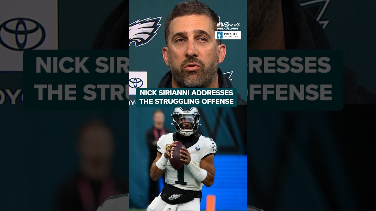 Nick Sirianni's response to the job Sean Mannion has done with the offense this year