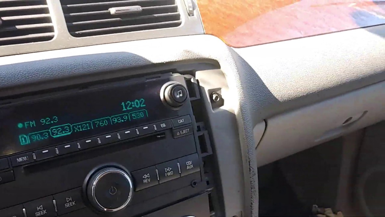 Chevy Stereo Locked