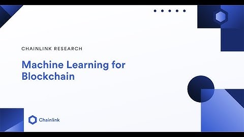 Machine Learning for Blockchain | Automating Decentralization in Web3