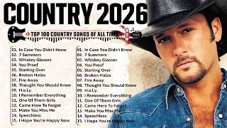 Tim McGraw, Morgan Wallen, Luke Combs, Chris Stapleton, Kane Brown, - Country Music Playlist 2026
