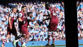 Mohammed Kudus scores a STUNNER to cut West Ham's deficit against Man City Premier League hopes