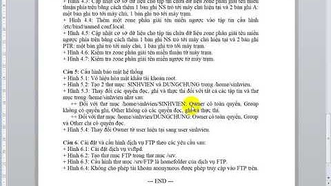 Cài đặt và cấu hình dịch vụ FTP cơ bản trên Linux