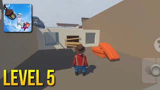 Human Fall Flat Mobile | Gameplay Walkthrough - (Level 5 : Demolition)