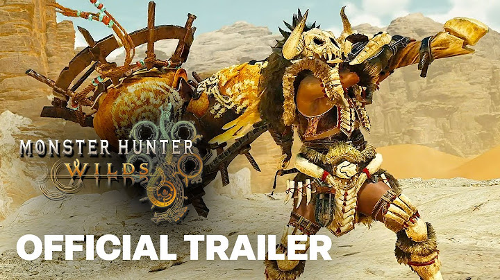 Monster Hunter Wilds - Official Hunting Horn Weapon Gameplay Overview Trailer