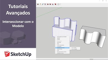 Interseccionar com o Modelo - Tutoriais Avançados SketchUp