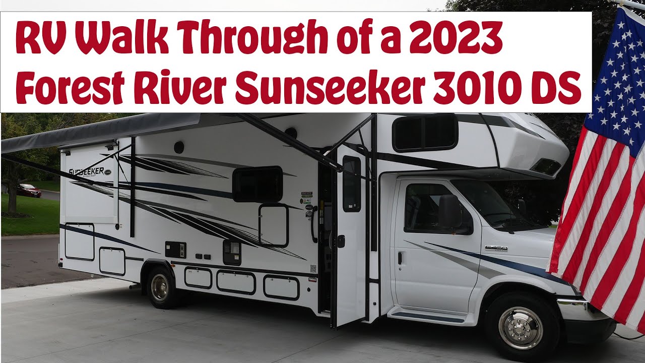 RV Walkthrough of a Class C Motorhome: Tour the Forest River Sunseeker 3010DS