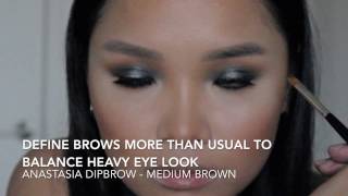 Smoky Midnight Blue Makeup screenshot 5