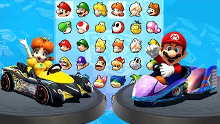 Mario Kart 8 Deluxe [2 Player] - Mario Vs Daisy in Fruit Cup and Shell Cup | The Top Racing Game