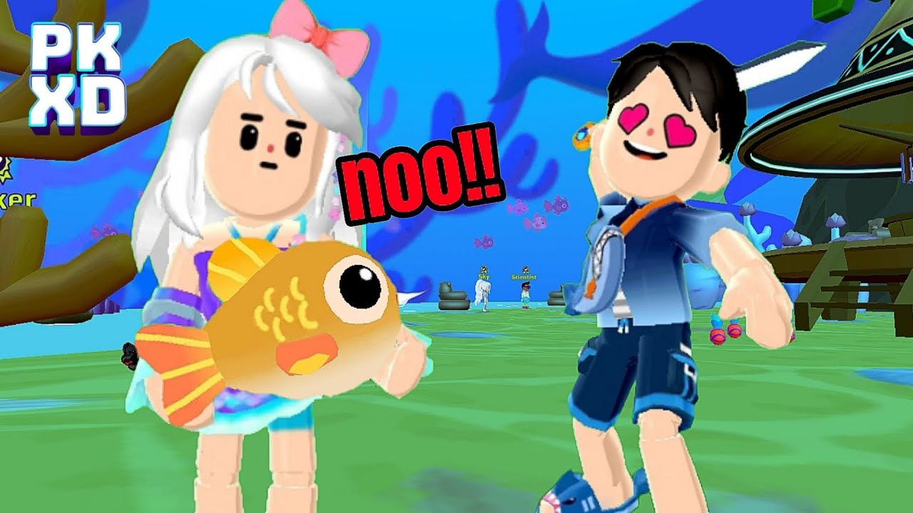 FUNNY MOMENTS 🤣 IN PK XD OCEAN UPDATE 🌊