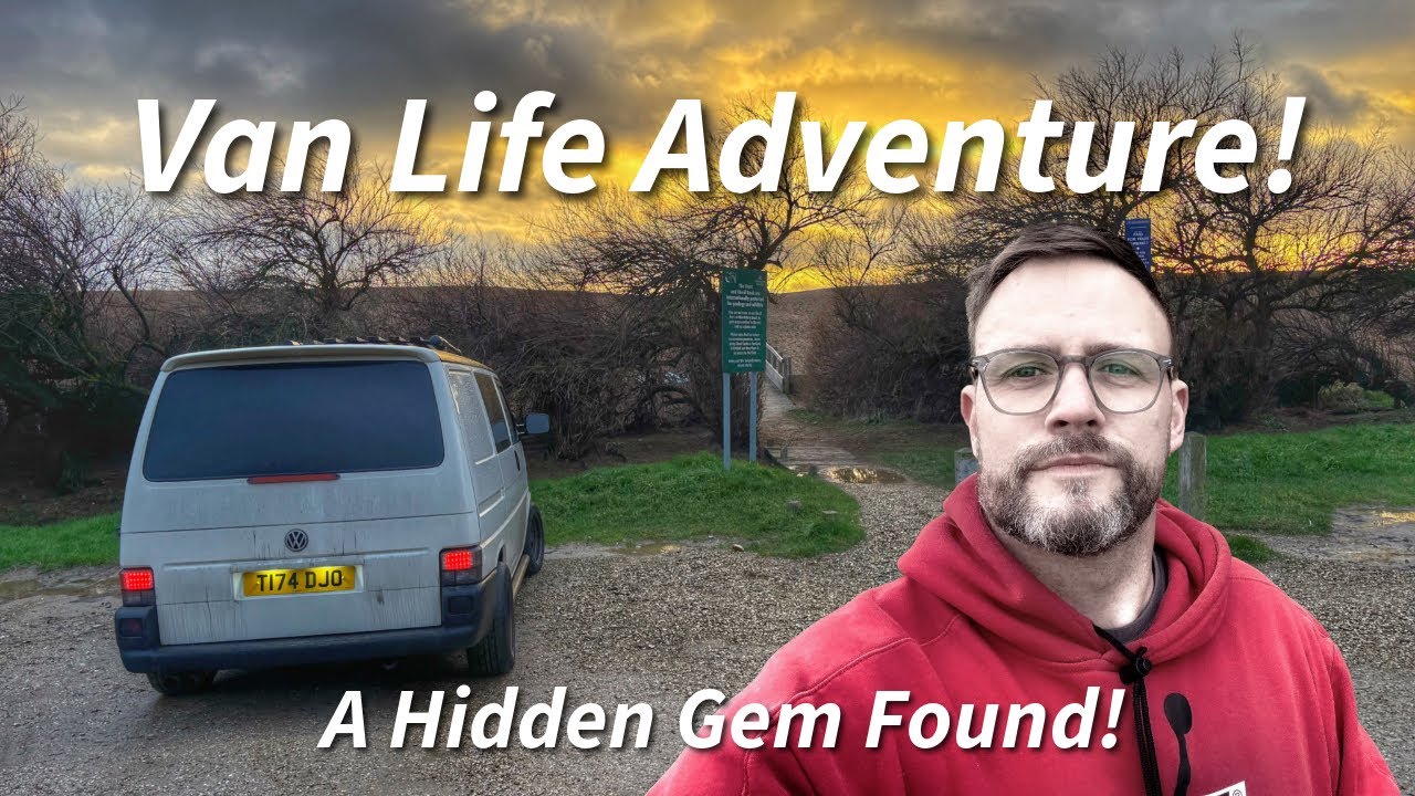 Winter Stealth Camping in a Scenic Dorset Village | Van Life Adventure & Hidden Gems!