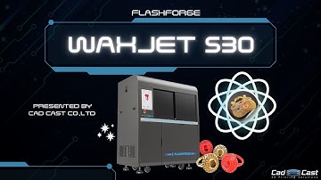 The Flashforge WaxJet 530 - 3D Printing.