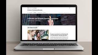 CU Division of Continuing Education | Website Design | Vermilion