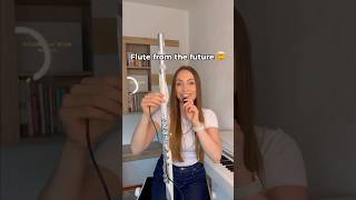 Flute from the future 🎶😇 #flute #music #viral