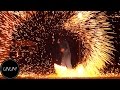 The Slow Mo Guys на Русском (Выпуск # 50) - Огненное колесо (4К)