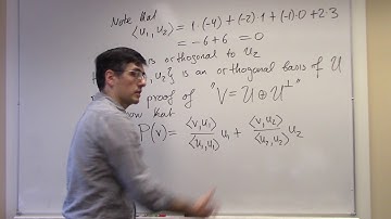Orthogonal Projection (Part 2)