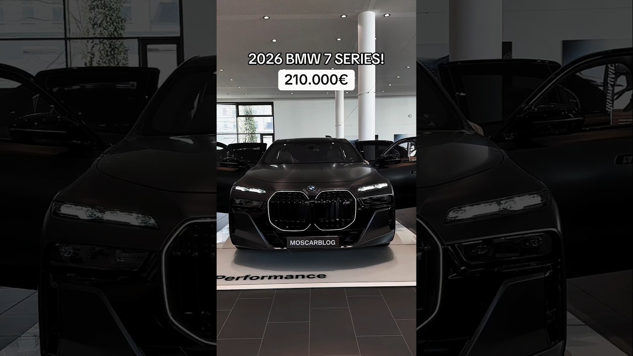 New 2026 BMW 7 Series M760e price 210000 € 