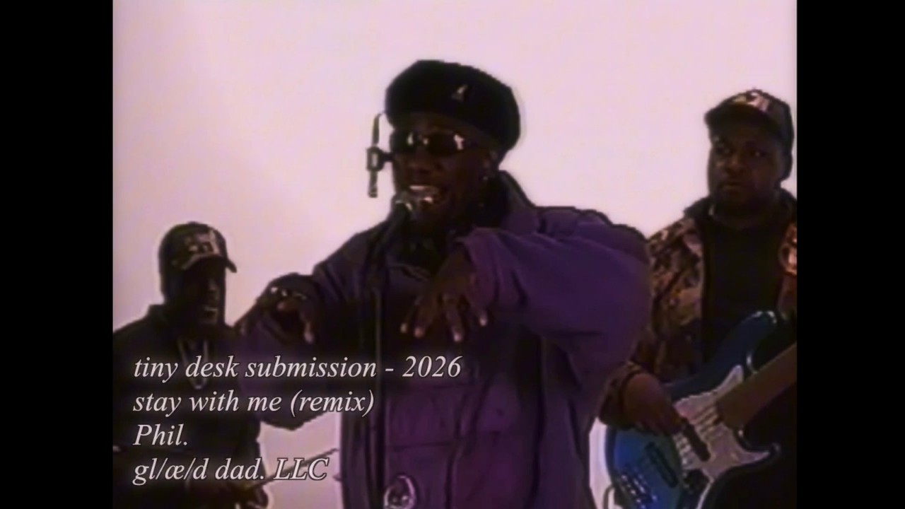 Tiny Desk submission 2026 - Phil.  "stay with me"