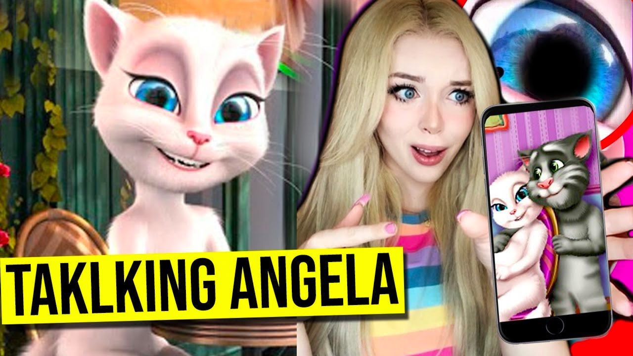Testing A NEW SCARY TALKING ANGELA APP FOR THE FIRST TIME.. (*ANGELA